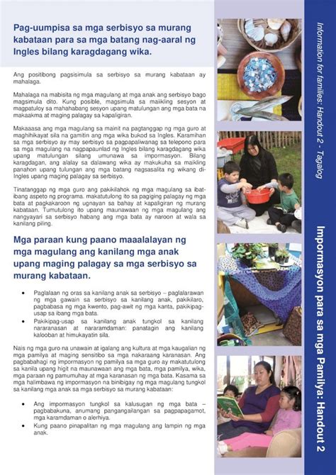 Tips sa Tama at Unang Pag Uumpisa .